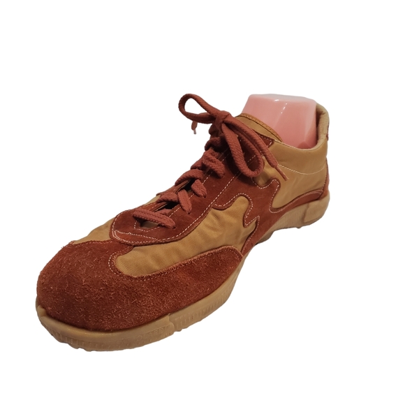 Famolare 1970s Famolare Brown Suede Sneakers Shoes 11 M - Picture 6 of 13